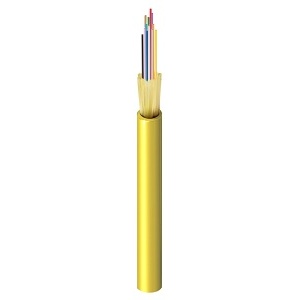 Belden FDSD012L9Y FD Distribution Series OS2 12-Fiber Indoor/Outdoor Tight-Buffered Fiber Optic Cable, LSZH