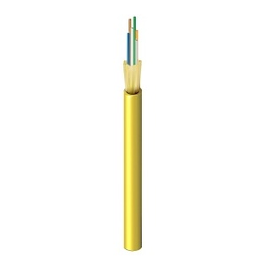 Belden FDSD006L9Y FD Distribution Series OS2 6-Fiber Indoor/Outdoor Tight-Buffered Fiber Optic Cable, LSZH