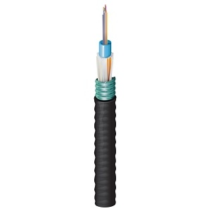 Belden FS3C01260 FS CLTT OM3 Multimode 12-Fiber Cable, Armored Outside Plant