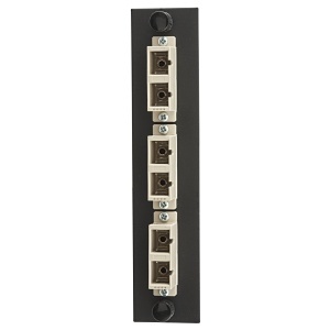 Hubbell FSPNSCDS3BE Fiber Optic Patch Panel