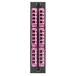 Hubbell FSPNLCQS6VI Fiber Optic Patch Panel