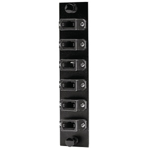Hubbell FSPNMTPBK6 Fiber Optic Patch Panel
