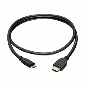 C2G CG50617 High Speed HDMI to Mini HDMI Cable with Ethernet, 4K 60Hz, 1.5' (0.46m)