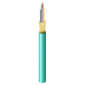 Belden FD3D012L9A FD Distribution Series OM3 12-Fiber Indoor/Outdoor Tight-Buffered Fiber Optic Cable, LSZH