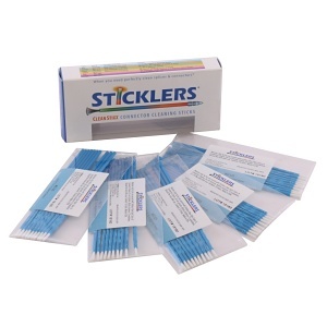 Hubbell OFSTIX50SC Fiber Cleanstix SC ST FC APC, 50-Pack, Connectors