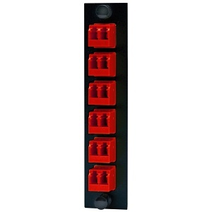 Hubbell FSPNLCDS6R Fiber Optic Patch Panel