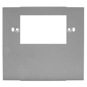 Hubbell HBL4747C1GY Raceway Plate for 1-Gang Device Cover, Gray