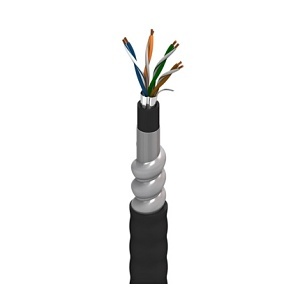 Belden 127903A0101000 4-Pack Fire Rated PVC, 22 Power Outlet Wallplate, AIA PVC