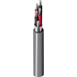 Belden 95650601000 15/18 Instrumentation Cable, Overall Beldfoil Shield (100%), PVC Jacket, 300V PLTC, 1000', Chrome