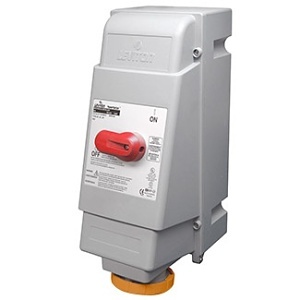 Leviton 460MI12W Non Fused Mechanical Interlock Enclosure 60A 125V/250V, 3-Pole 4-Wire