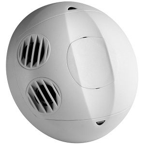Leviton OSC05-UAW Occupancy Sensor Low Voltage Lighting Control, Ultrasonic, Ceiling Mount, 500SF, White