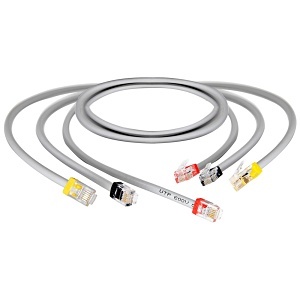 Leviton CCSRJ-301 Series 6000 Current Transformer Cable, RJ12, 3x1m
