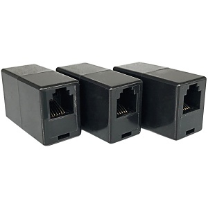 Leviton CCSRJ-3FF Series 6000 Current Transformer Cable Adapter, RJ12 Female to Female