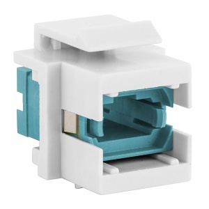 Hubbell SFFMTPAQW Fiber Optic Cable Connector