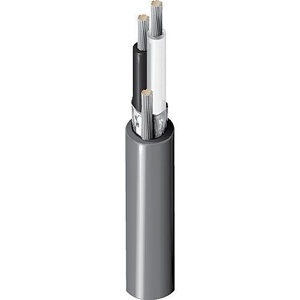 Belden 87180605000 12/1 Stranded TC Single-Pair Cable, Twisted Pair, CL2, FT1, Overall Beldfoil Shield, 5000', Chrome