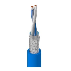 Belden SPE4030065000 Industrial Single Pair Ethernet 24 AWG Cable 100 Ohm, Overall Beldfoil Shield (100%) + Tinned Copper Braid (80%), 5000', Light Blue