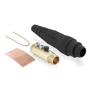 Leviton 18D33-UE Female Detachable Plug with Ball Nose, Setscrews, for 2/ to 4/0 Wire Sizes