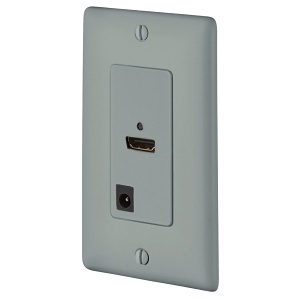 Hubbell ISFH110GY Decora Frame HDMI 110 Set Active OW
