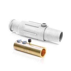 Leviton 17D24-SW Connectors, 17 Series Female Plug, 350-500, White