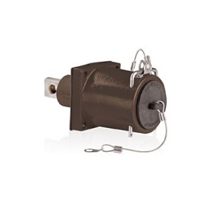 Leviton 49FR1-CH 49 Series Female Receptacle, 313-777 MCM, Single Hole Bus Bar, Brown