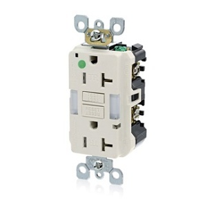 Leviton GFNL2-HGT LA HG TR ST GFCI Guidelite 20A 125V