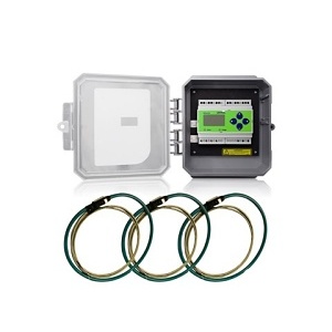 Leviton 4OUMR-R18 Outdoor Electric Submeter Kit, Universal Voltage, 3-Phase 3-Wire/4-Wire, 20A-5000A, (3) 18" Rogowski Current Transformers