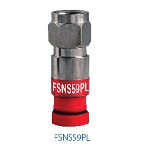 Belden FSNS59PL25 Coaxial Cable Connector, 25-Pack, Suitable for Plenum Use