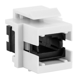 Hubbell SFFMTPBKW Fiber Optic Cable Connector