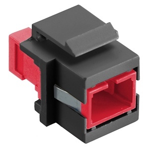 Hubbell SFFSCSRBK Fiber Optic Cable Connector