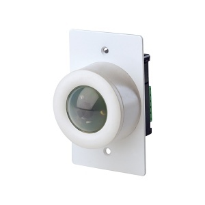 Leviton D42IR-RSW Dimensions Commercial Lighting Control System IR Receiver, Surface Mount, 1-Gang, White