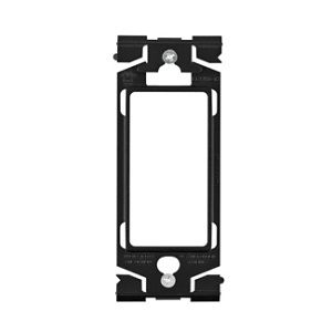 Leviton REA00-OB Decora Wallplate Adapter Ring, Onyx Black
