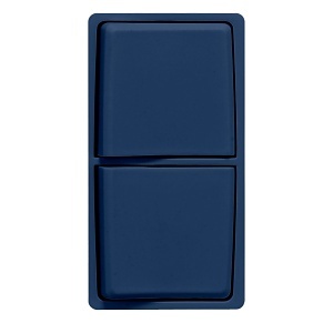 Leviton RK634-RN Renu Combination Switch Clear Change, Rich Navy