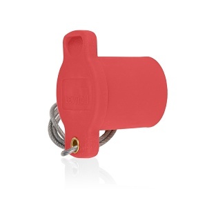 Leviton 16P22-UR Red Female Protective Cap Taper N