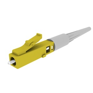 Ortronics 205KKF9SD-09-C Fiber Optic Cable Connector, SOC CONN LC OS2,900UM KEYED YW 50 PK