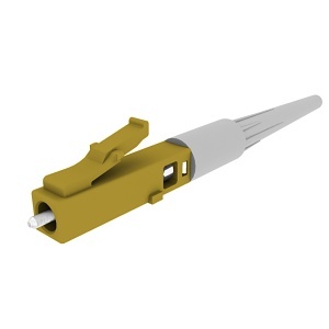 Ortronics 205KKF9SD-09-M Fiber Optic Cable Connector, SOC CONN LC OS2,900UM Keyed Green, 50 PK