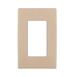 Leviton REWP1-DT Renu 1-Gallon Snap-On Wall Plate, Dapper Tan