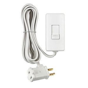 Leviton TBL03-10W Table Top Plug In Lamp Dimmer for Dimmable LED, Halogen and Incandescent Bulbs