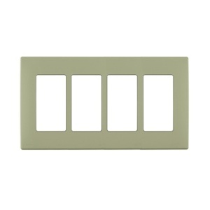 Leviton REWP4-PS Renu 4G Snap-On Wall Plate, Prairie Sage