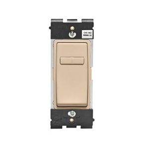 Leviton RE00R-DT RENU Coordinating Dimmer Remote for 3-Way or More Applications, Dapper Tan