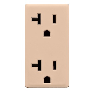 Leviton RKR20-DT Renu 20A Receptacle Color Change Kit, Dapper Tan