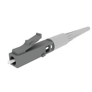 Ortronics 205KKF9SD-09-G Fiber Optic Cable Connector, SOC CONN LC OS2, 900UM Keyed Gray, 50 Pack