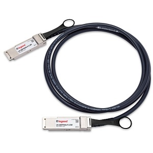 Ortronics LN-QSFP56G-P-2.5M Compatible 56GBase-AOC QSFP+to QSFP+ Active Optical Cable, 2.5m