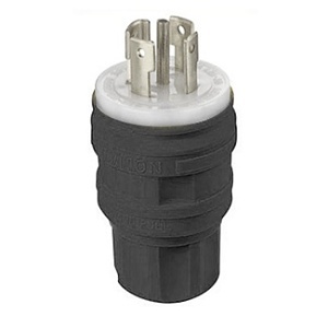 Leviton 28W81-B Connectors, EB WG PLG LCK 4P5W3PH L21-30P30A120/208V