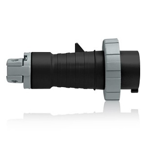 Leviton 420P5W Watertight Plug Pin Sleeve, -Pole 4-Wire 3-Phase, 20A 600V