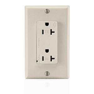 Leviton T5380-T 20A TR Surge Receptacle