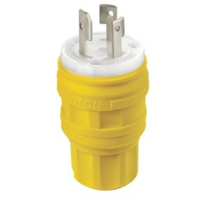 Leviton 28W08 Wetguard Watertight Locking Plug