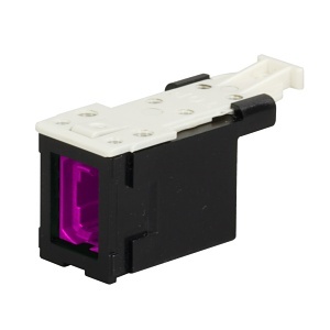 Ortronics HDFM-FMTZNN-00 FIBER MODULE,MTP,VIOLET,BK HS