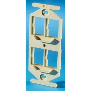 Ortronics 40800019-13 106 Baseplate, 4 Openings, Electrical