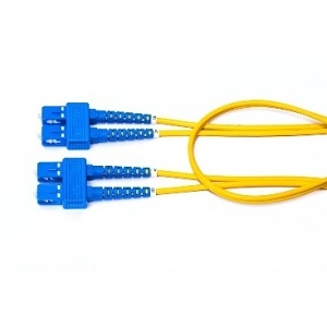 Belden FPSSDSD010M Fiber Optic Patch Cable OS2 Singlemode Duplex LC Connector, 10m