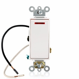 Leviton 5638-2W Smart Dimmer & Light Switch, 20A, 120V AC, White